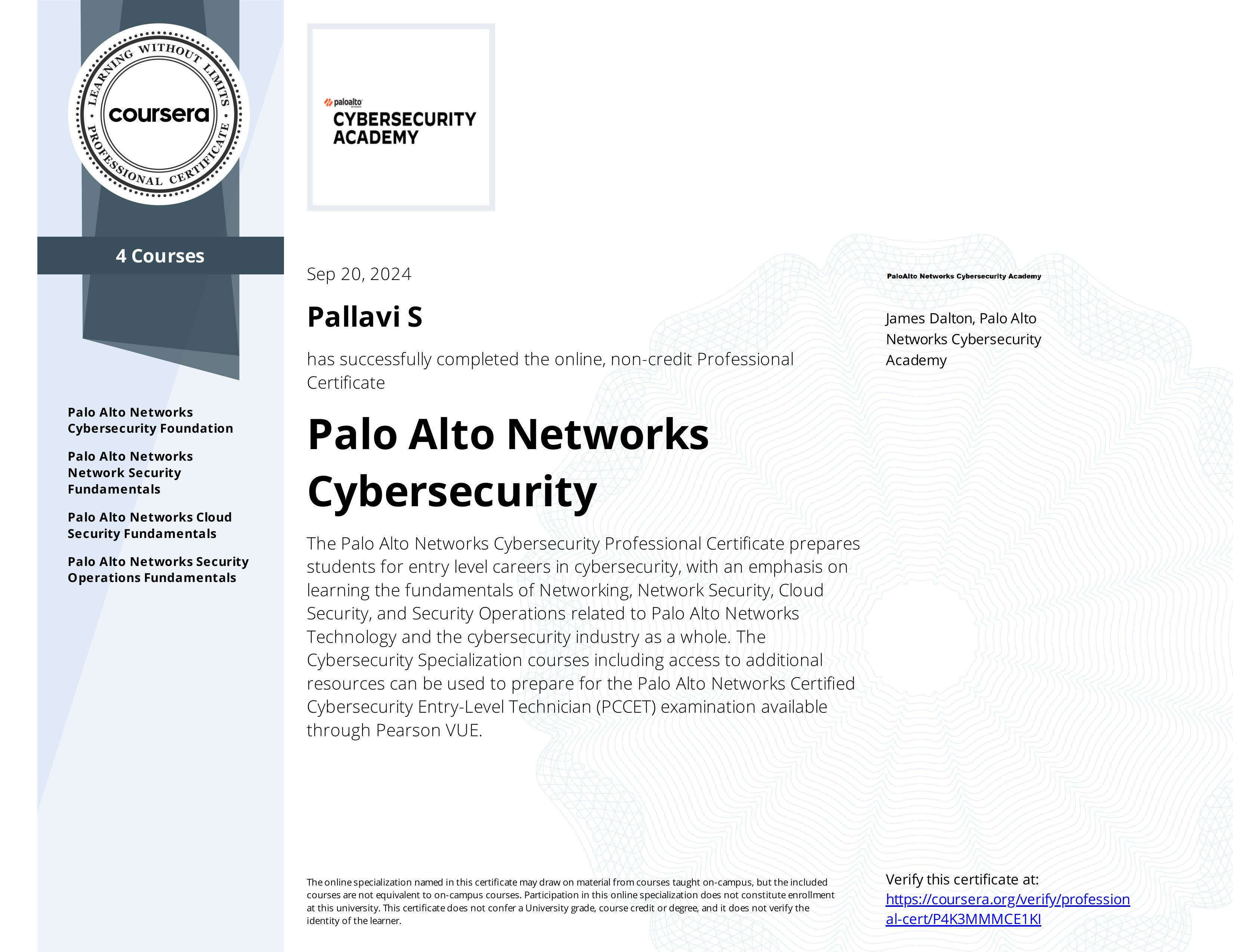 Palo Alto Networks Cybersecurity